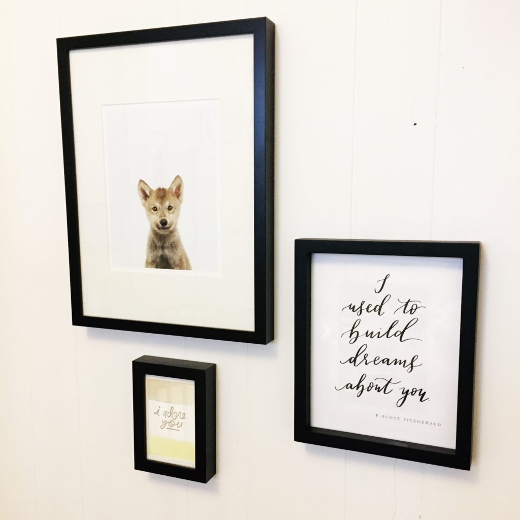 Cecile Lau Calligraphy - Baby nursery print