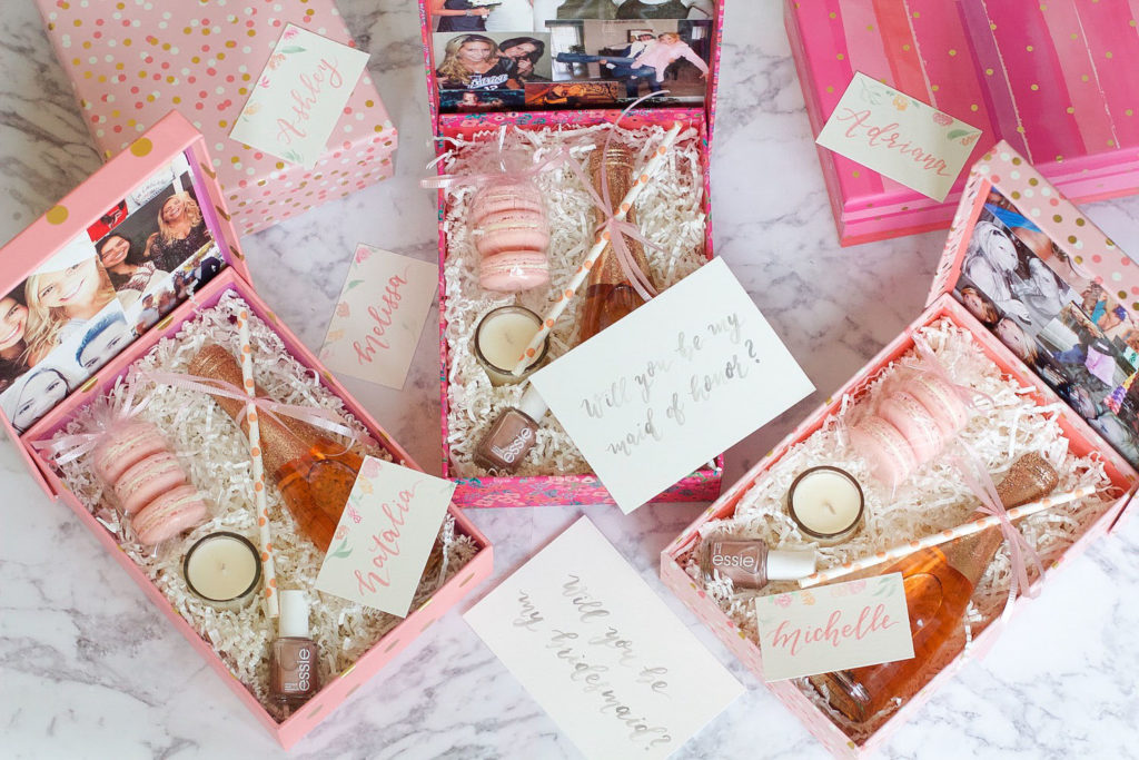Cecile Lau Calligraphy Bridesmaids Ask Cards
